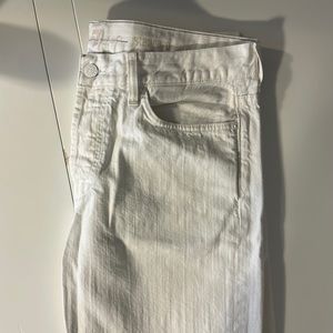 Men’s 7 For All Man Kind White Jeans Size 33 Waist